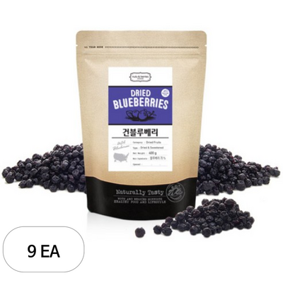 넛츠앤베리스 건블루베리 (400g,9개)