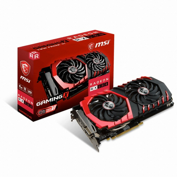 MSI 라데온 RX 580 게이밍 X D5 4GB 트윈프로져6 (해외구매)_이미지