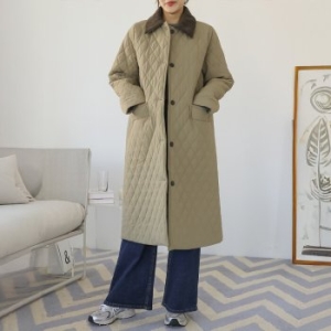 빅사이즈 510 클래식골덴카라누빔코트 DLYT126