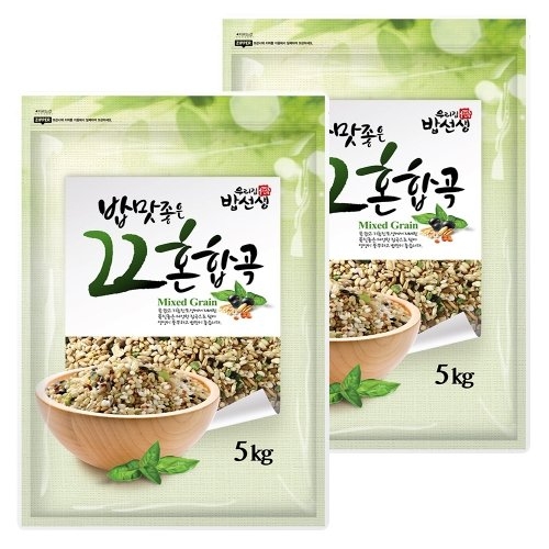 열정농산 우리집 밥선생 혼합 22곡 5kg (2개)