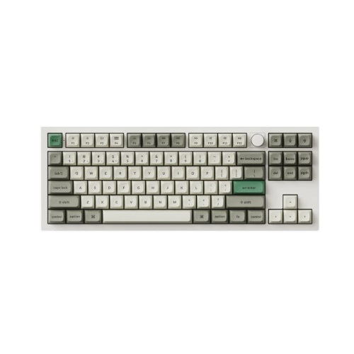 Keychron Q3 MAX 유무선 기계식 쉘화이트 (저소음 적축)