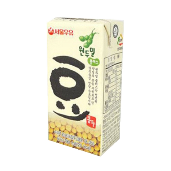 서울우유 원두밀 플러스 190ml (48개)_이미지