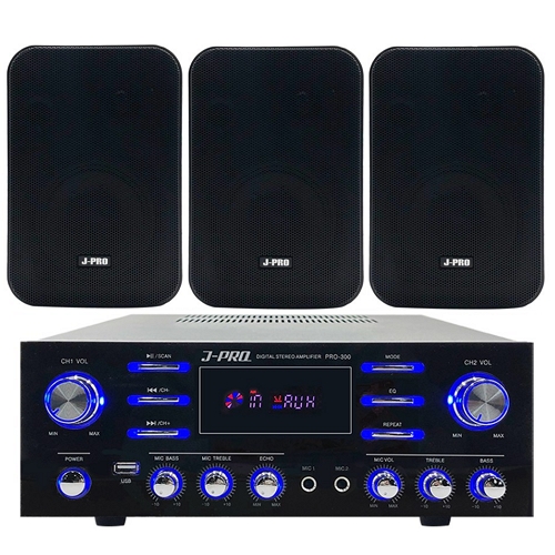 제이프로 PRO-300 + PRO-80 (스피커, 3통)_이미지