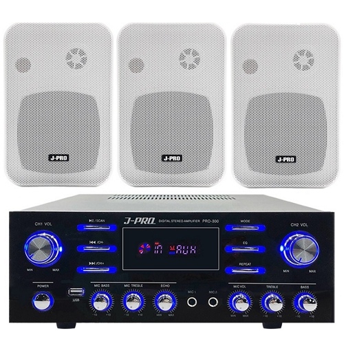 제이프로 PRO-300 + PRO-80 (스피커, 3통)