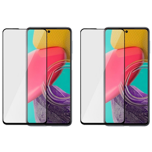 IUVO 갤럭시 퀀텀3 REXX 케이스 호환형 풀커버 강화유리 보호필름 (액정 2매)