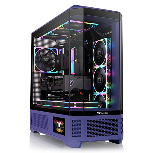 써멀테이크 View 600 TG 강화유리 (퓨처 더스크)_이미지