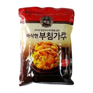 CJ제일제당 백설 바삭한 부침가루 1kg (6개)