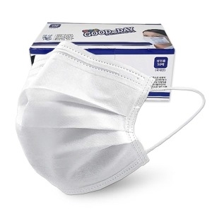 100%국산 일회용 덴탈 마스크 여름 대형 화이트 100매