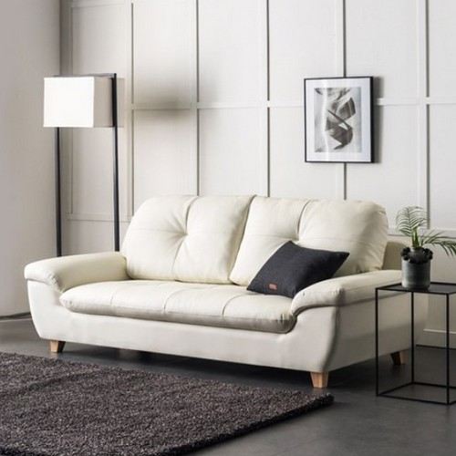 자네트가구 댄디 가죽 소파 3인용_이미지