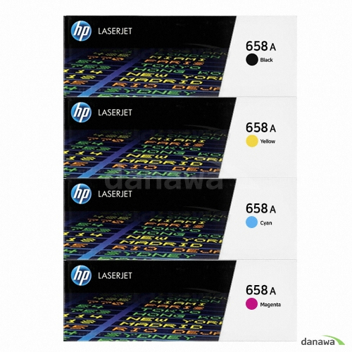 HP 정품 658A (W2000A, W2001A, W2002A, W2003A) 4색 세트이미지입니다. 누르면 해당 게시물로 새창이동합니다.