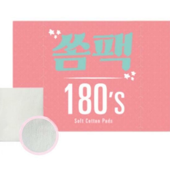 코튼클라우드나인 쏨팩 화장솜 180매