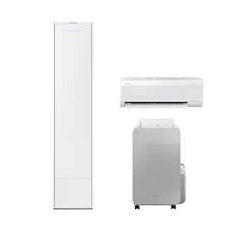 삼성전자 비스포크 AI 무풍콤보 갤러리 청정 AF80F18D25WRS + AY18CG7500GGD