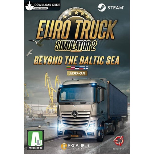 SCS 소프트웨어 유로트럭 시뮬레이터 2 애드온: 발트해를 넘어서 PC