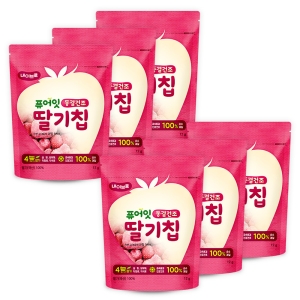 내이브로 퓨어잇 동결건조 딸기칩 12g (6개)