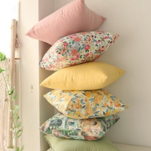 앤코튼 비비드 쿠션