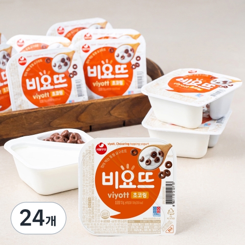 서울우유 비요뜨 초코링 138g (24개)_이미지