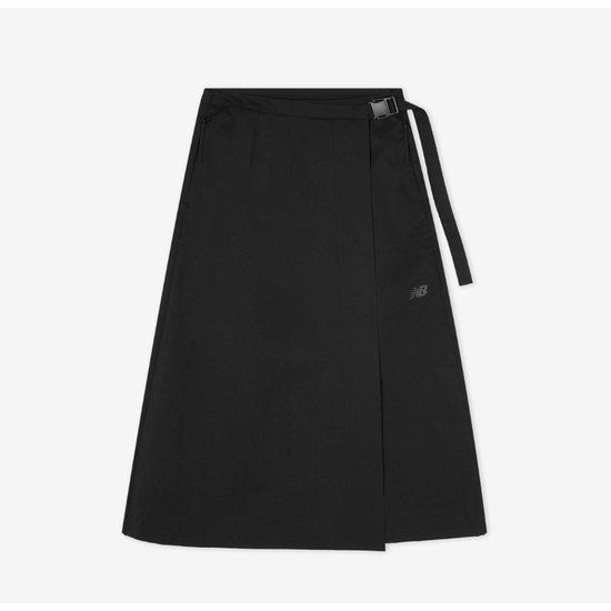  뉴발란스 우븐 랩 롱 스커트 NBNWG2W312