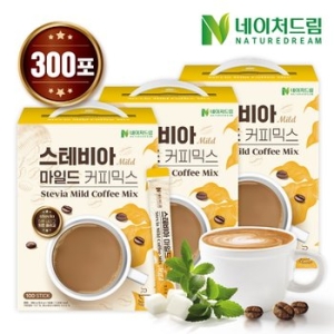 네이처드림 스테비아 마일드 커피믹스 100개입 (3개)_이미지
