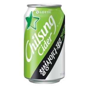 롯데칠성음료 칠성사이다 제로 그린플럼 355ml (1개)