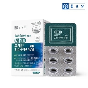 종근당건강 루테인 지아잔틴 듀얼 30캡슐 (1개)_이미지