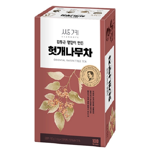 쌍계명차 김동곤 명인이 만든 헛개나무차 100T (1개)_이미지