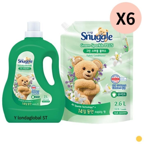 스너글 그린스파클 플러스 2L (6개)_이미지