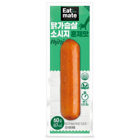 푸드나무 잇메이트 닭가슴살 소시지 미니 훈제맛 60g (11개)