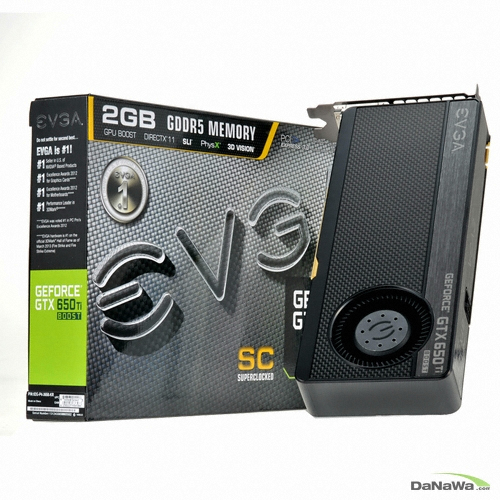 EVGA ������ GTX650 Ti BOOST SC D5 2GB