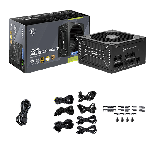 MSI MAG A650GLS 80PLUS��� Ǯ��ⷯ ATX3.1