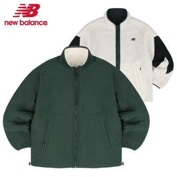 UNI 윈터 플리스 양면 리버서블 우븐 자켓 NBNAF41903