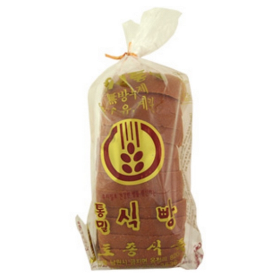 토종식품 우리밀 통밀식빵 400g (1개)_이미지