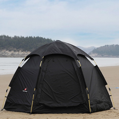 스위스마운틴 헥사돔 원터치 텐트 5인용 블랙