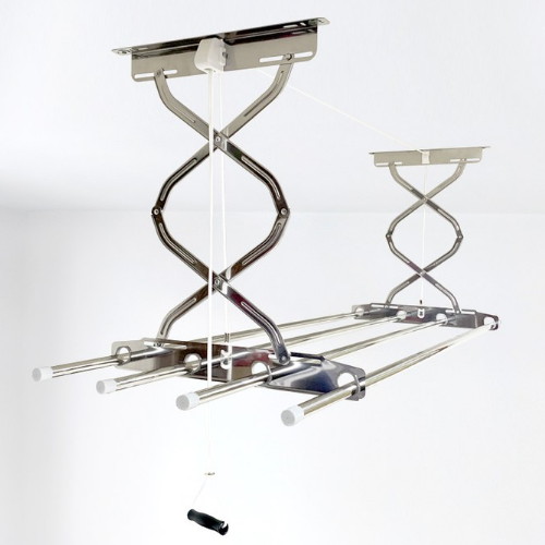 삼덕기업 하드웰 천장 빨래 건조대 올스테인리스 스텐봉