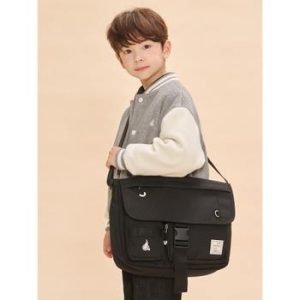빈폴 KIDS 고학년 메신저백 블랙 BI51D2U505_이미지