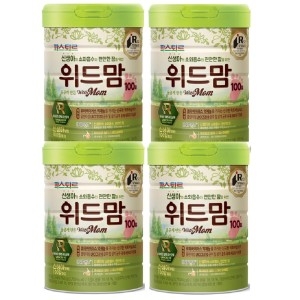 파스퇴르 무항생제 인증 위드맘 100일 750g (4개)_이미지