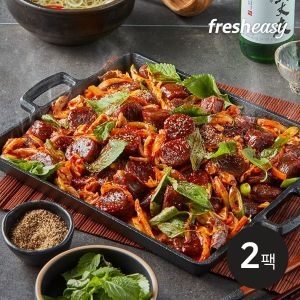 프레시지 뉴매콤깻잎순대볶음 627g (2개)_이미지