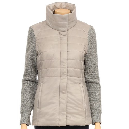 트레비스 퀄팅 배색 패딩 점퍼자켓 TAGFWD66F