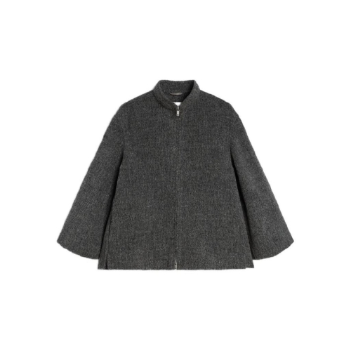 질샌더 스탠드 업 칼라 플리스 재킷 J01BN0143J41387 T