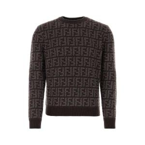 ��� FZX091APPA F1MH0 Embroidered cashmere sweater