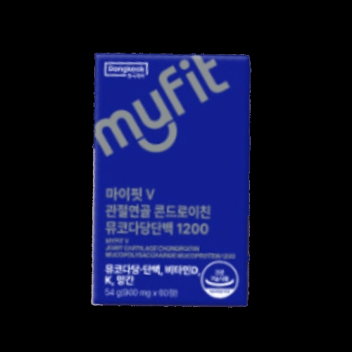 동국제약 마이핏V 관절연골 콘드로이친 뮤코다당단백 1200 60정 (2개)