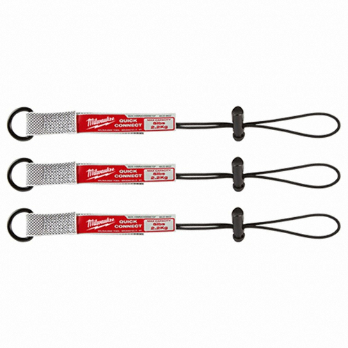 밀워키 2.2kg 퀵 커넥트 락킹 안전고리 액세서리 3pcs