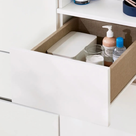 한샘 샘베딩 스테디 수납파우더장형 옷장세트 1200_이미지