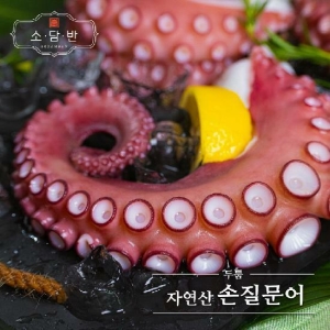 소담반 자연산 손질 문어 200g (6개)_이미지