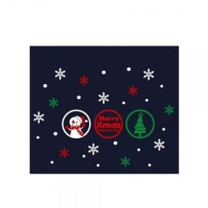 크리스마스 스티커 장식 룰 랄라 눈사람 모빌