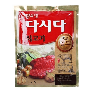 백설 다시다 명품 골드 쇠고기 100g (12개)_이미지