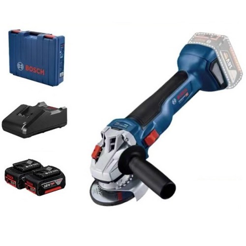 보쉬 GWS 18V-10 해외구매 (5.0Ah, 배터리 2개)