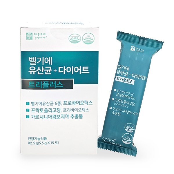 팜스빌 애플트리김약사네 벨기에 유산균+ 다이어트 트리플러스 5.5g 15포이미지입니다. 누르면 해당 게시물로 새창이동합니다.