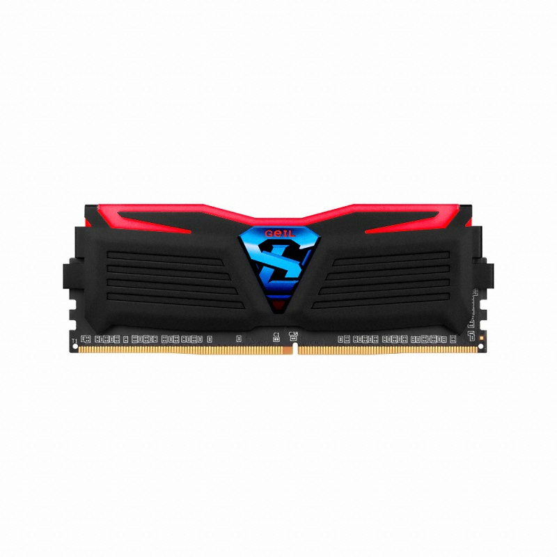 DDR4-2400 CL17 SUPER LUCE BLACK 레드 패키지