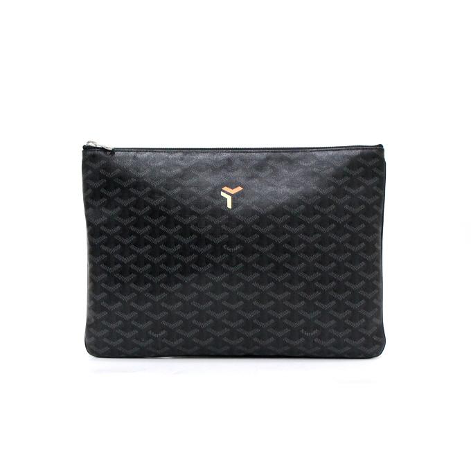 고야드 마카쥬 SENAT 세나MGM 제트블랙 남성 파우치 클러치백aa54862