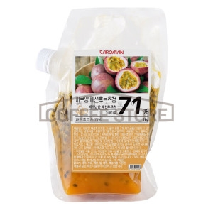 까로망 4개 묶음 냉동 패션후르츠청 과일청 아이스박스 포함 1kg_이미지